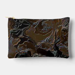 Metalbruine camouflage etui
