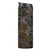 Metalbruine camouflage thermosbeker (Geroteerd rechts)