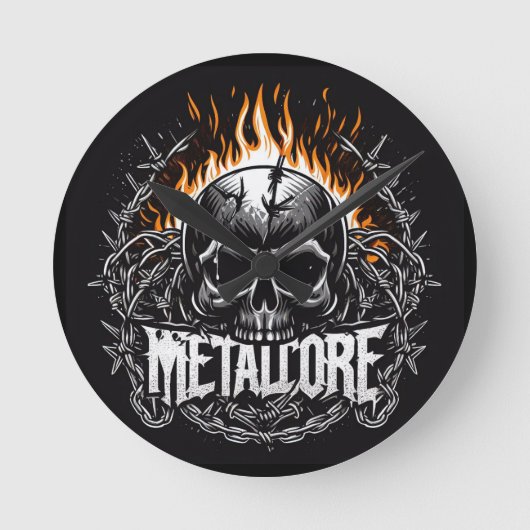 Metalcore Ronde Klok (Voorkant)