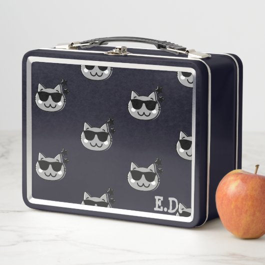 METALE LUNCHDOOS KATTEN (In situ)