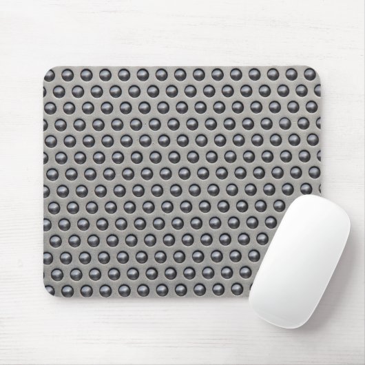 Metale textuur 1 Mousepad Muismat (Met muis)