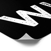 Metale whisker. Funny Blacksmithing Metalworking Poster (Hoek)