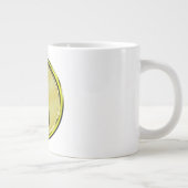 Metalen Aap Grote Koffiekop (Rechts)