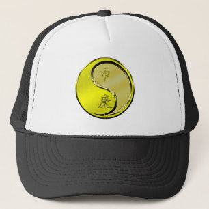 Metalen Aap Trucker Pet