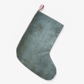 Metalen achtergrond kleine kerstsok (Voorkant (Hangend))