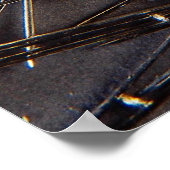 Metalen achtergrond poster (Hoek)