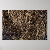 Metalen achtergrond poster (Voorkant)