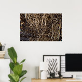 Metalen achtergrond poster (Thuiskantoor)