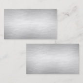 Metalen achtergrond Visitekaartjes (Voorkant / Achterkant)
