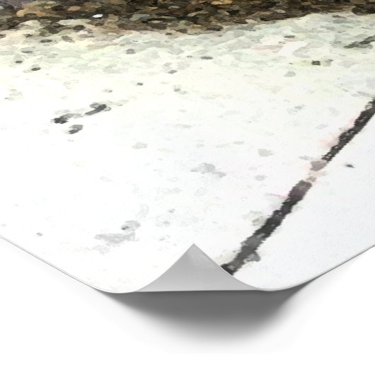  metalen afsluiter poster (Hoek)