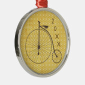  metalen Antiek fiets met hoog wiel Metalen Ornament (Rechts)