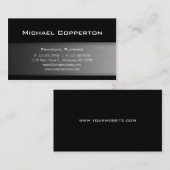 Metalen automotive Professional-label Visitekaartje (Voorkant / Achterkant)