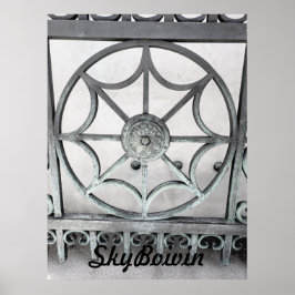 Metalen banden poster