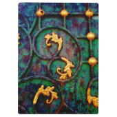 Metalen bladeren klembord (Achterkant)