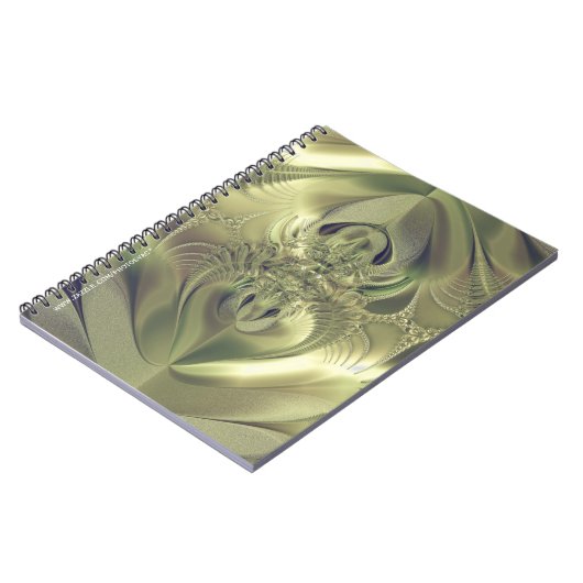 Metalen Bladeren Notitieboek (Linkerzijde)