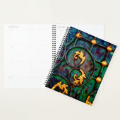 Metalen bladeren planner (Display)
