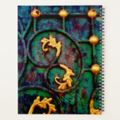 Metalen bladeren planner (Achterkant)