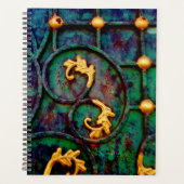 Metalen bladeren planner (Voorkant)