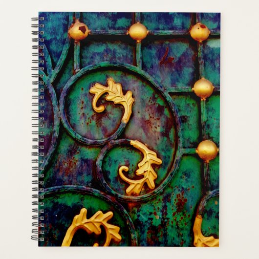 Metalen bladeren planner (Voorkant)