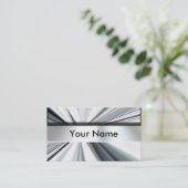 Metalen bliksemnaamplaatjes Visitekaartjes (Staand voorkant)