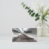 Metalen Borden Cirkelvormig ontwerp Visitekaartjes (Staand voorkant)