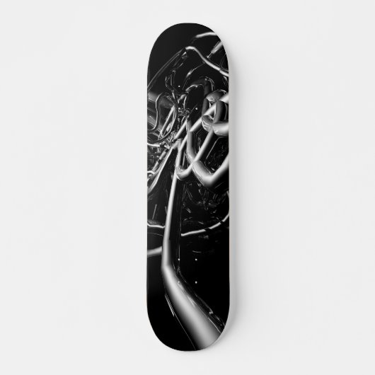 Metalen buizen Abstract - Retro Persoonlijk Skateboard (Voorkant)