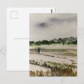 Metalen detecteren in de velden briefkaart (Voorkant / Achterkant)