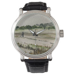 Metalen detecteren in de velden horloge