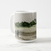 Metalen detecteren in de velden koffiemok (Voorkant links)