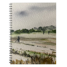 Metalen detecteren in de velden notitieboek