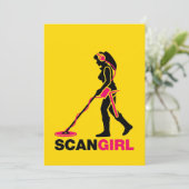 Metalen detecterende aankondigingen (Staand voorkant)