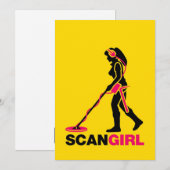 Metalen detecterende aankondigingen (Voorkant / Achterkant)