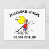 Metalen detecterende cadeaus briefkaart (Voorkant)