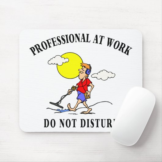 Metalen detecterende cadeaus muismat (Met muis)