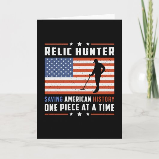 Metalen Detector Detectorist Gift Idee Kaart (Voorkant)