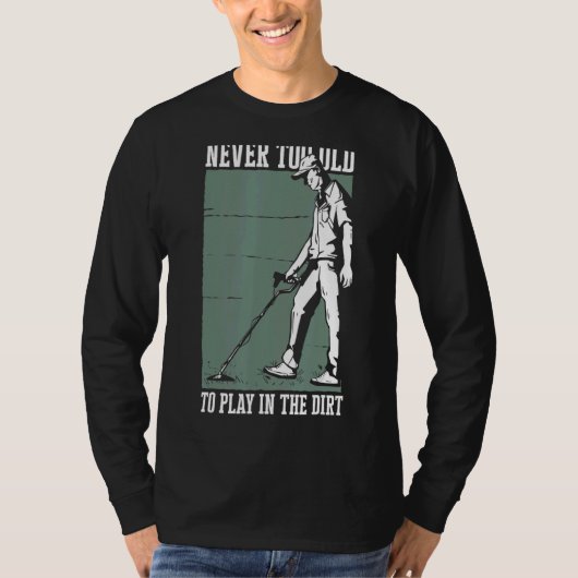 Metalen Detectoring Detectorist 2 T-shirt (Voorkant)