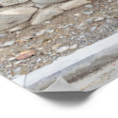 Metalen deur en wand poster (Hoek)