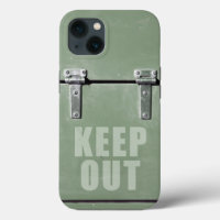 metalen deur gesloten Case-Mate iPhone hoesje