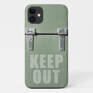 Metalen deur verboden toegang Case-Mate iPhone case