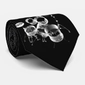 Metalen drum instellen op maat stropdas (Opgerold)