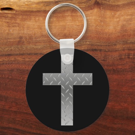 metalen dwarsdoorsnede sleutelhanger (Voorkant)