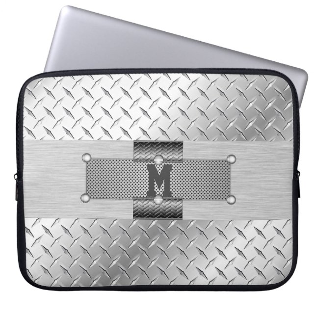 Metalen en staal Elektronische tas (Voorkant)