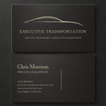 Metalen Executive Transport Zwart & Goud