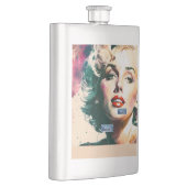 Metalen fles 1 Beige(Monroe) RFPMDesigns 2024 Flacon (Rechts)