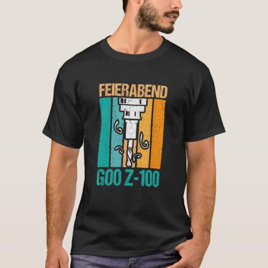 Metalen frees G00 Z-100 T-shirt (Voorkant)
