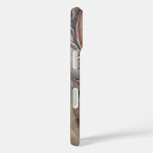 Metalen gesneden look paard portret Case-Mate iPhone case (Achterkant / Rechts)