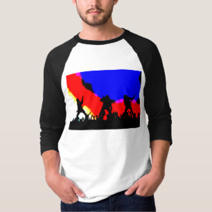 Metalen gitaren t-shirt