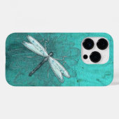 metalen glazen lieren op Blauwgroen groen Case-Mate iPhone Case (Achterkant (horizontaal))