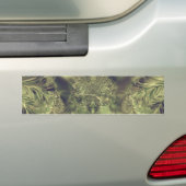Metalen gordijn bumpersticker (Op auto)