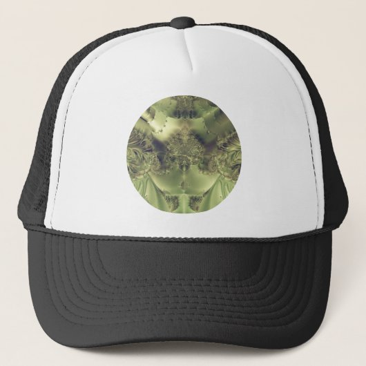 Metalen gordijn trucker pet (Voorkant)